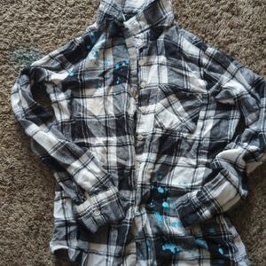 💕 JUSTICE sz14 flannel